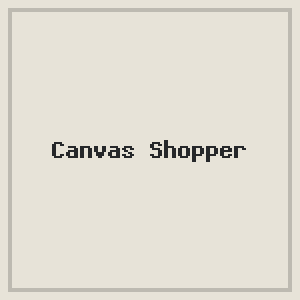 Canvas Shopper