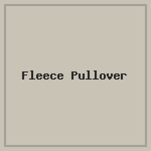 Fleece Pullover