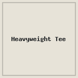 Heavyweight Tee