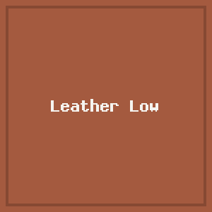 Leather Low